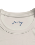 Jazzy - "Lacey Leg" T-shirt Off White S 2
