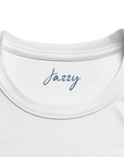 Jazzy - "Lacey Leg" T-shirt White S 2