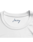 Jazzy - "Lacey Leg" T-shirt White XS 2