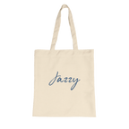 Jazzy - "Lacey Leg" Tote Bag Natural 2