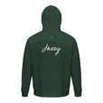 Jazzy - "Lacey Leg" Hoodie Bottle Green 2
