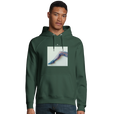 Jazzy - "Lacey Leg" Hoodie Bottle Green 3