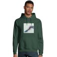 Jazzy - "Lacey Leg" Hoodie Bottle Green 3