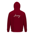 Jazzy - "Lacey Leg" Hoodie Burgundy 2
