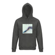 Jazzy - "Lacey Leg" Hoodie charcoal melange 1