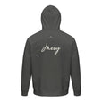 Jazzy - "Lacey Leg" Hoodie charcoal melange 2
