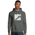 Jazzy - "Lacey Leg" Hoodie charcoal melange 3