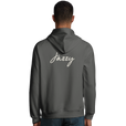 Jazzy - "Lacey Leg" Hoodie charcoal melange 4