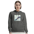 Jazzy - "Lacey Leg" Hoodie charcoal melange 5