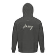 Jazzy - "Lacey Leg" Hoodie Grey Melange 2