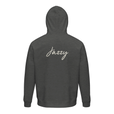 Jazzy - "Lacey Leg" Hoodie Grey Melange 2