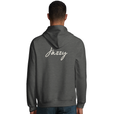Jazzy - "Lacey Leg" Hoodie Grey Melange 4