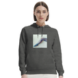 Jazzy - "Lacey Leg" Hoodie Grey Melange 5
