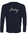 Jazzy - "Lacey Leg" Long sleeve French Navy XS 2