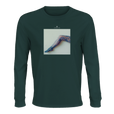 Jazzy - "Lacey Leg" Long sleeve green empire 1