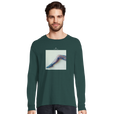 Jazzy - "Lacey Leg" Long sleeve green empire 3