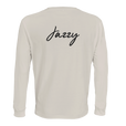 Jazzy - "Lacey Leg" Long sleeve Off White 2