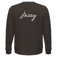 Jazzy - "Lacey Leg" Sweatshirt deep charcoal grey 2