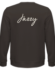 Jazzy - "Lacey Leg" Sweatshirt deep charcoal grey XS 2