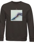Jazzy - "Lacey Leg" Sweatshirt deep charcoal grey XS 3