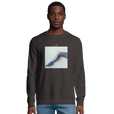 Jazzy - "Lacey Leg" Sweatshirt deep charcoal grey 4