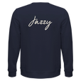 Jazzy - "Lacey Leg" Sweatshirt French Navy 2