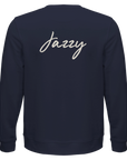Jazzy - "Lacey Leg" Sweatshirt French Navy XS 2