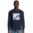 Jazzy - "Lacey Leg" Sweatshirt French Navy 3