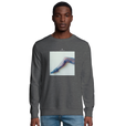 Jazzy - "Lacey Leg" Sweatshirt Grey Melange 3