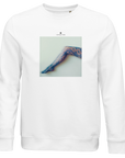 Jazzy - "Lacey Leg" Sweatshirt White XS 1
