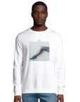 Jazzy - "Lacey Leg" Sweatshirt White XS 3