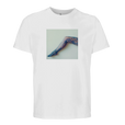 Jazzy - "Lacey Leg" T-shirt White 1