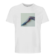 Jazzy - "Lacey Leg" T-shirt White 1
