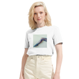 Jazzy - "Lacey Leg" T-shirt White 6