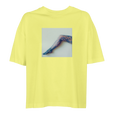 Jazzy - "Lacey Leg" T-shirt Light Yellow 1