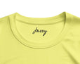 Jazzy - "Lacey Leg" T-shirt Light Yellow 2