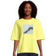 Jazzy - "Lacey Leg" T-shirt Light Yellow 3