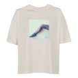 Jazzy - "Lacey Leg" T-shirt Off White 1