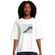 Jazzy - "Lacey Leg" T-shirt White 3