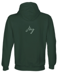 Joy - "Dancing Cowboy" Hoodie Bottle Green XS 10
