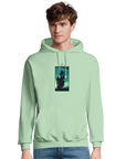 Joy - "Dancing Cowboy" Hoodie frozen green XS 51