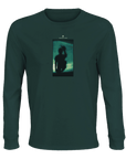 Joy - "Dancing Cowboy" Long sleeve green empire XS 1