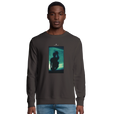 Joy - "Dancing Cowboy" Sweatshirt deep charcoal grey 3