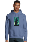 Joy - "Dancing Cowboy" Hoodie Blue XS 3