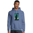 Joy - "Dancing Cowboy" Hoodie Blue 3