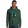 Joy - "Dancing Cowboy" Hoodie Bottle Green 3