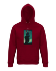 Joy - "Dancing Cowboy" Hoodie Burgundy XS 1
