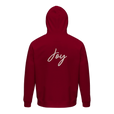 Joy - "Dancing Cowboy" Hoodie Burgundy 2