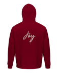 Joy - "Dancing Cowboy" Hoodie Burgundy XS 2