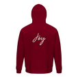 Joy - "Dancing Cowboy" Hoodie Burgundy 2